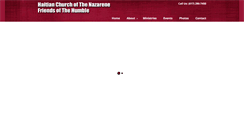 Desktop Screenshot of nazarenehumblefriends.com